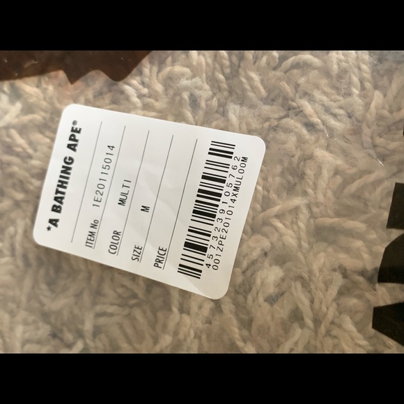 Bape multi-color half shark hoodie - Picture 7 of 8